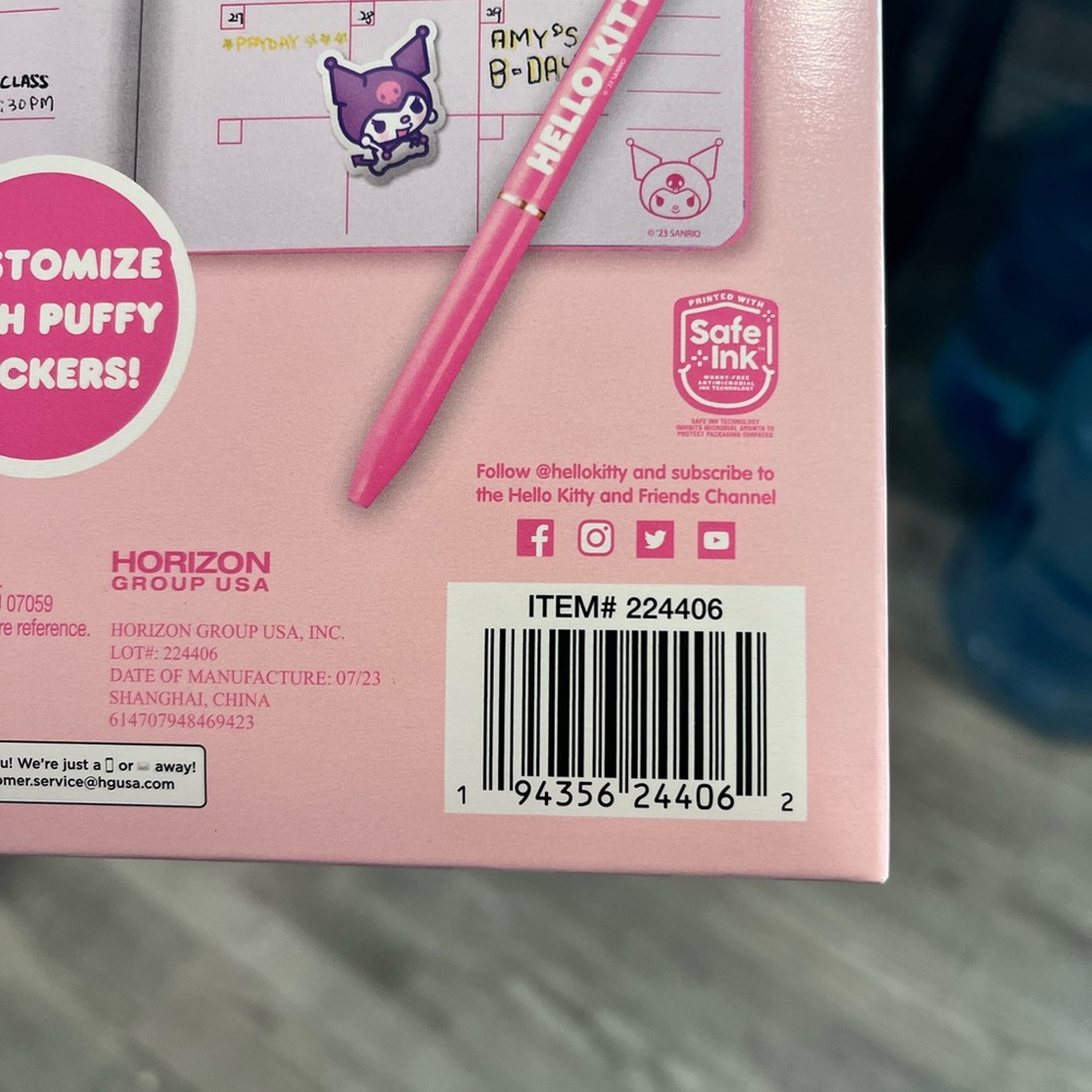 🎀limited Edition 🎀Hello kitty decorative calendar planner - Picture 3 of 3